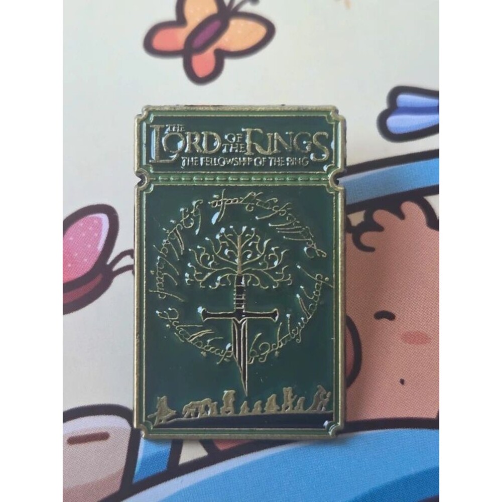 Green Lord of the Rings collectors enamel pin